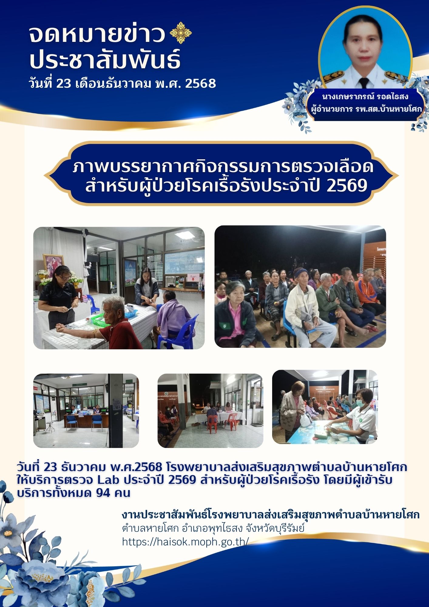 จดหมายข่าว ประชาสัมพันธ์